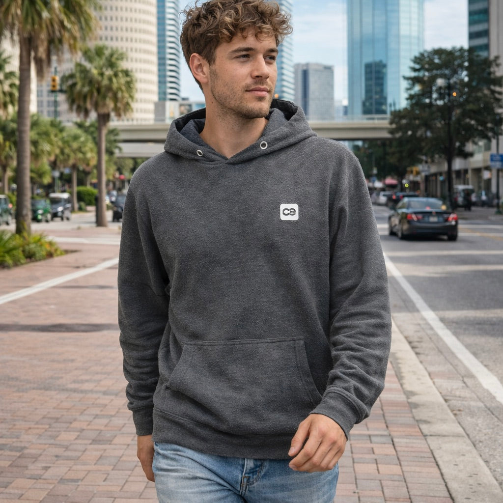 EMBROIDERED CE HOODIE