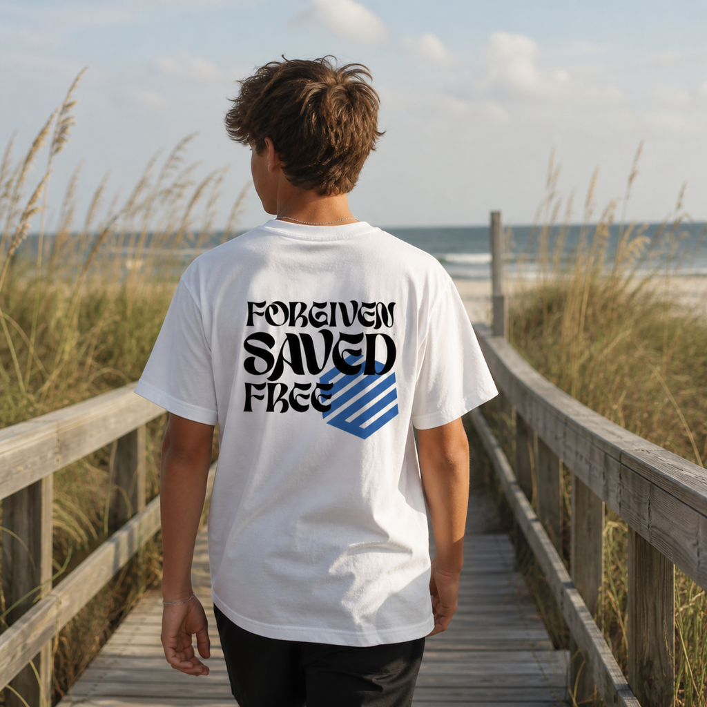 SE FORGIVEN SAVED FREE TEE
