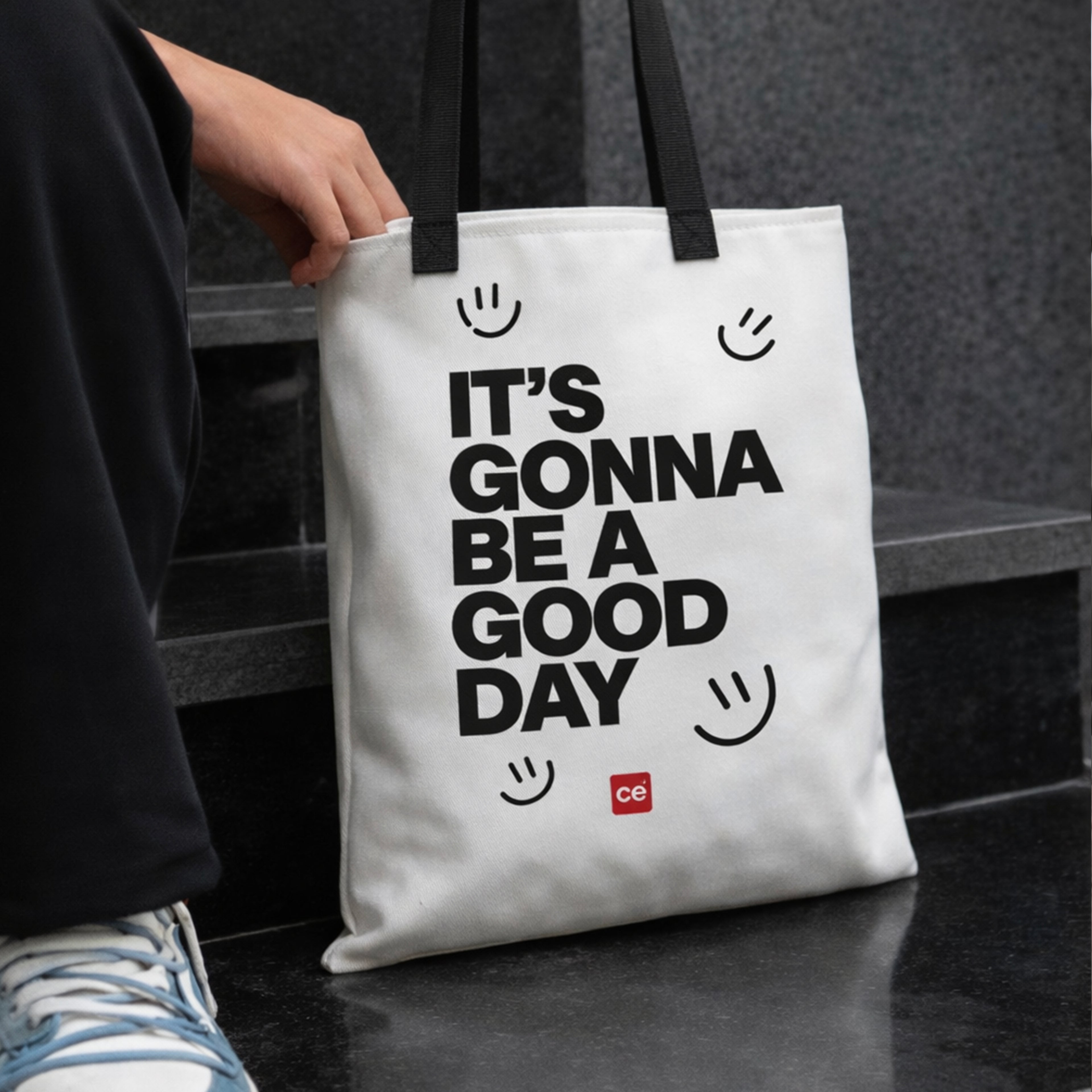 CE "GOOD DAY" TOTE BAG