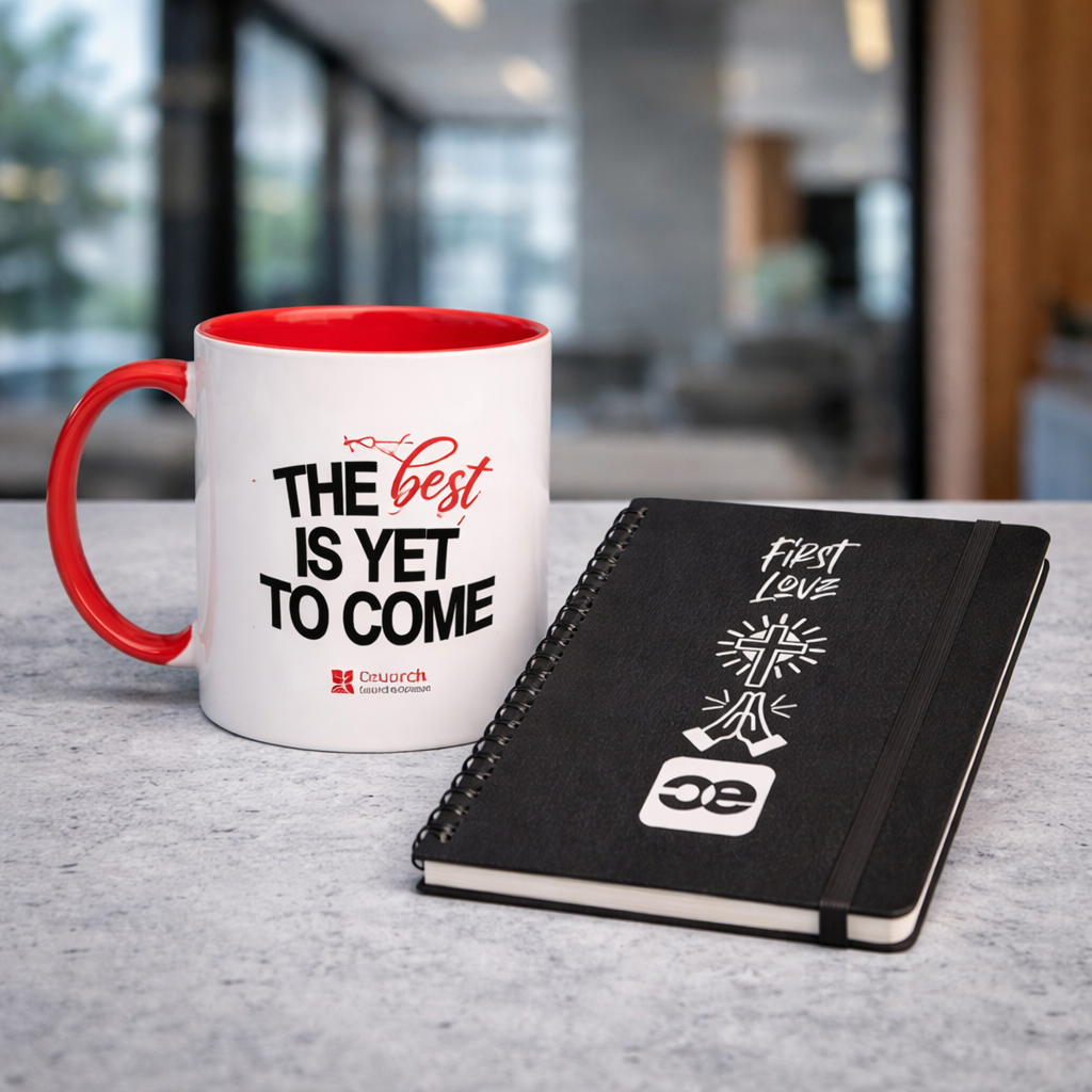 CE BEST IS YET TO COME MUG