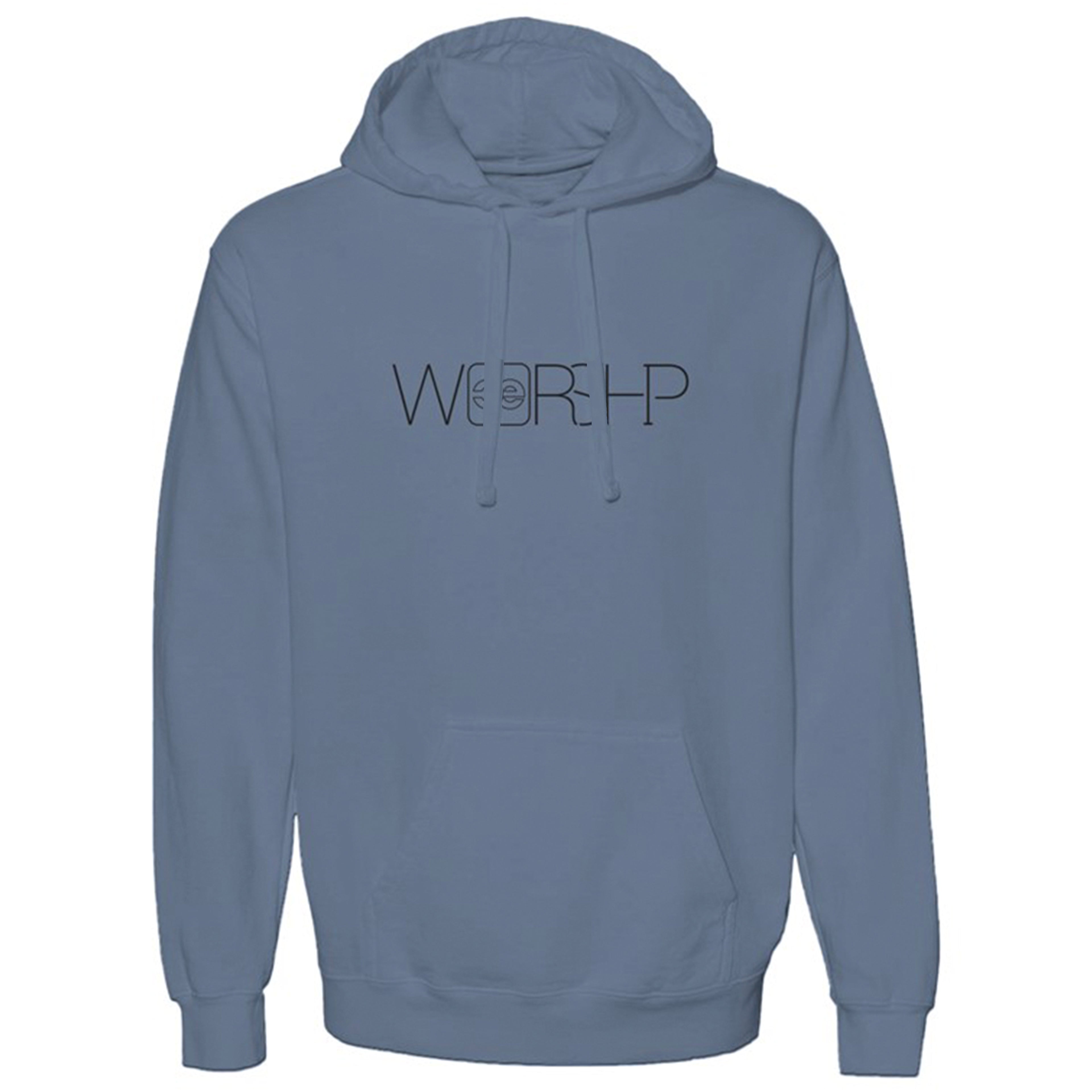 CE WORSHIP BLUE HOODIE