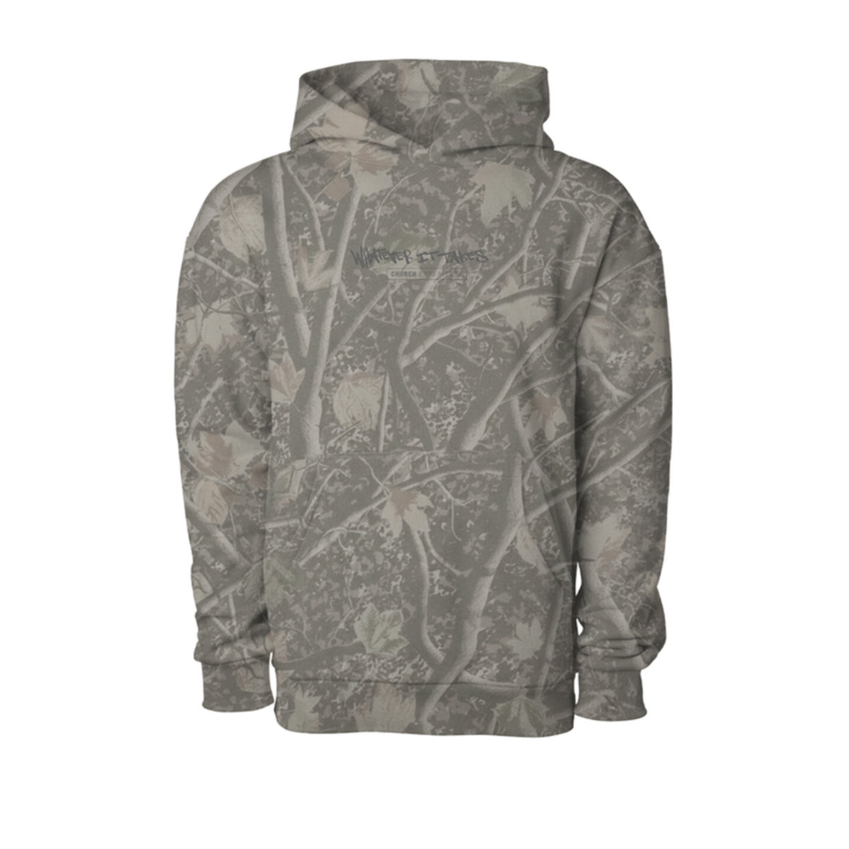 WHATEVER IT TAKES CAMO HOODIE