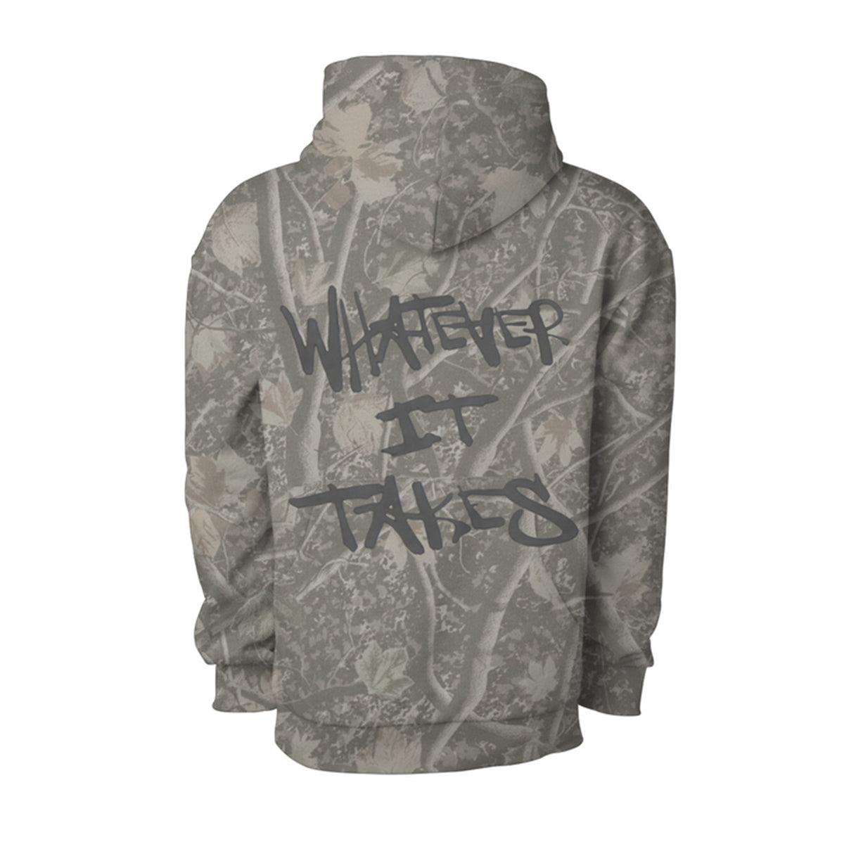 WHATEVER IT TAKES CAMO HOODIE