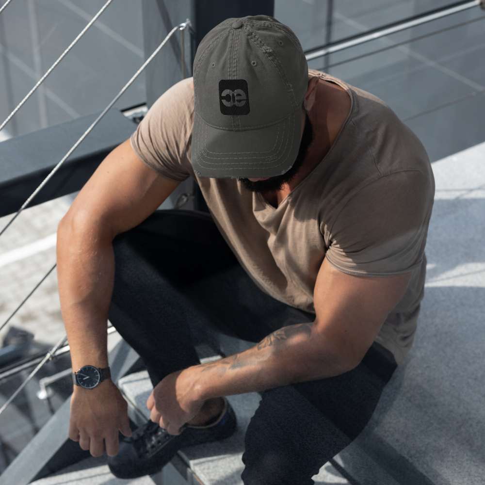 CE EMBROIDERED RUGGED HAT