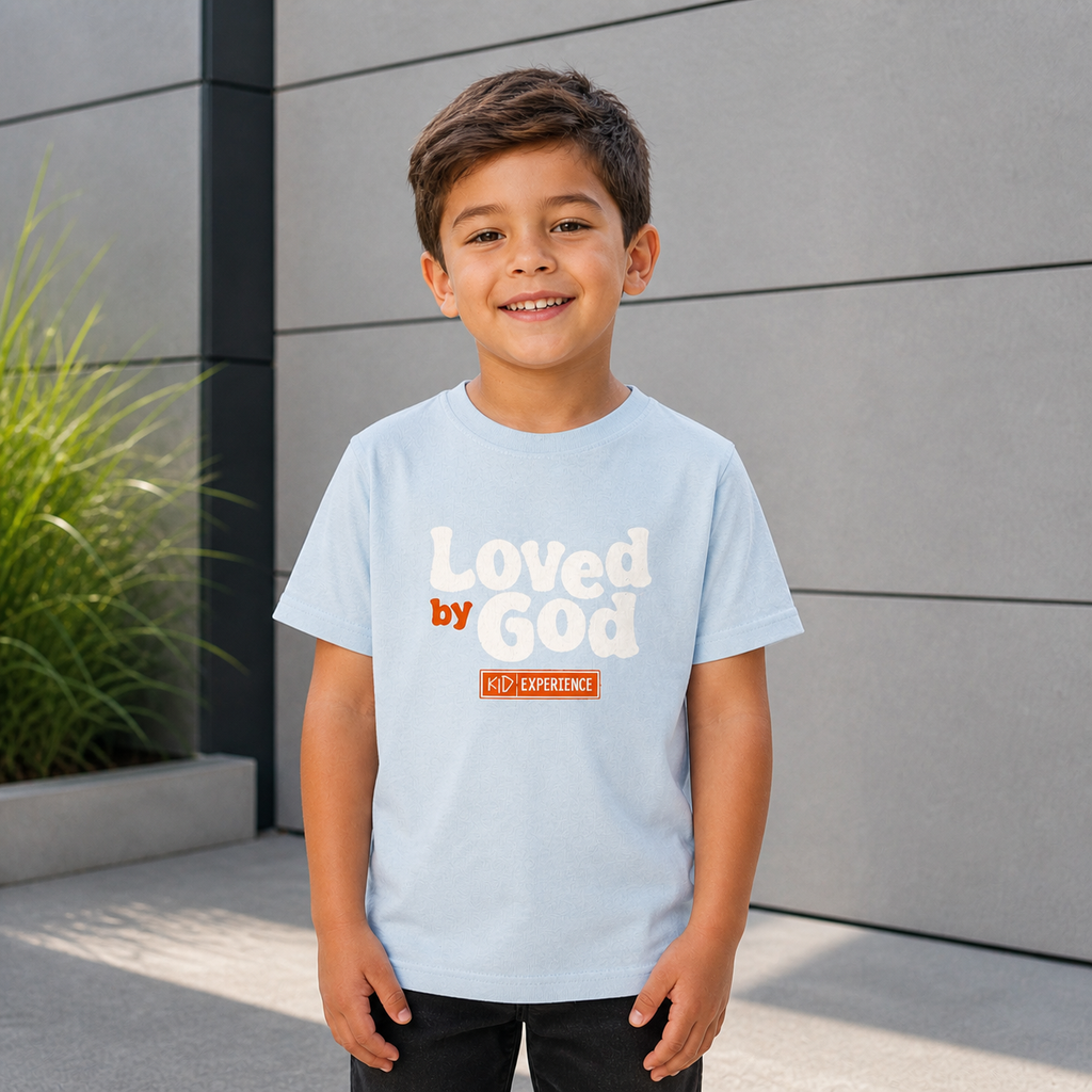 KE LOVED BY GOD TODDLER TEE