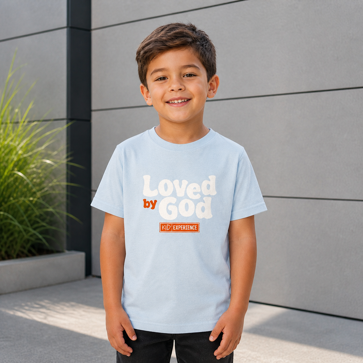 KE LOVED BY GOD TODDLER TEE