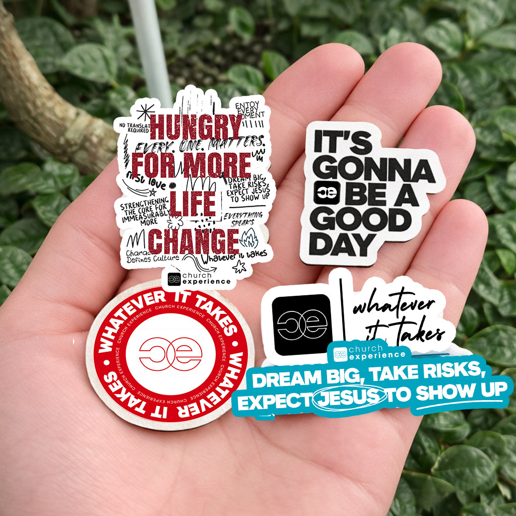 CE FAITH STICKERS